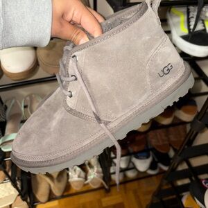 UGG Classic Gray Suede Boots